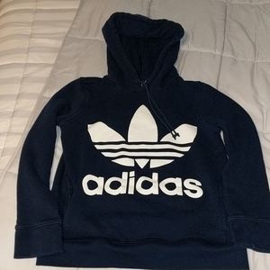 Adidas Navy blue hoodie
